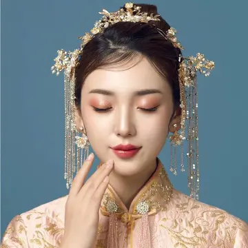 Chinese wedding jewelry on sale set