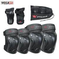 WOSAWE 6PCSSet Childrens Kneepads Wrist Guards Protective Gears Motorbike Knee Pads Elbow Protector Motocross Skate Protection