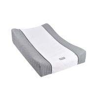 BEABA เบาะเปลี่ยนผ้าอ้อมพร้อมปลอก SOFALANGE Changing Mat with "Honeycomb" Cover Fitted Sheet - Light Grey