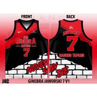 GINEBRA SAN MIGUEL JAWORSKI 7 JERSEY Full Sublimation 3D Print Vest Summer Basketball Jersey Fanwear