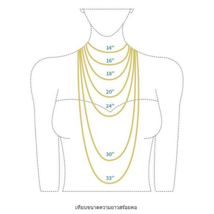 สร้อยคอ2กษัตริย์-ห่วงเพชรงานอิตาลีแท้-สีสันสวยงาม-ลวดลายเด่นชัด-n552