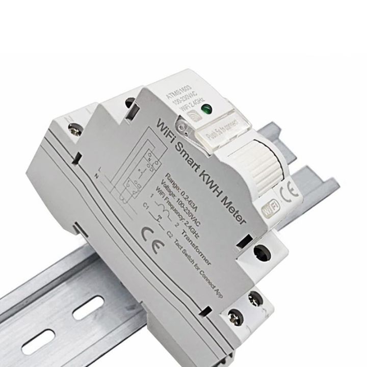 1-pcs-atms1603-tuya-single-phase-wifi-smart-energy-meter-din-rail-precisely-measuring-voltmeter-ammeter-power