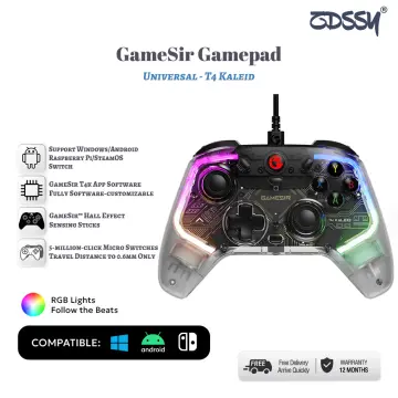GameSir T4 Kaleid Wired Gamepad with Hall Effect for Nintendo PC Steam  Android TV Box