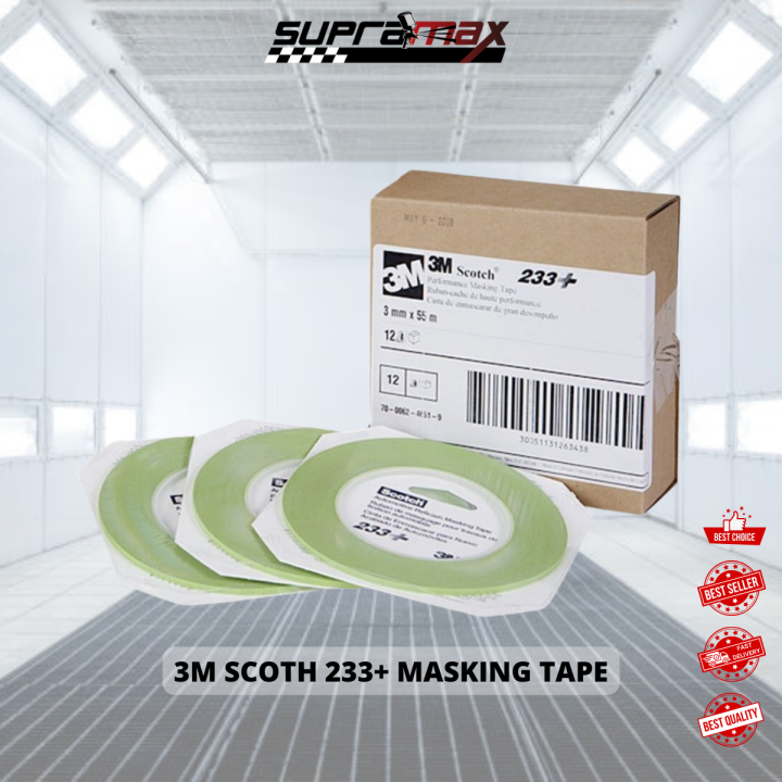 3M 26343 Scotch 3 mm x 55 M 233+ Performance Masking Tape