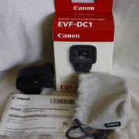 Canon EVF-DC1 Electronic Viewfinder for Canon EOS M3 M6 G1X Mark 2 G3X  G3 X EOS M6 Mark II for select EOS M-series and PowerShot cameras Canon EVF DC1 E-VF DC-1  มีจอ LCD XGA ความละเอียด 2.36MP