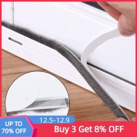 10m Window Brush Strip Windproof Insulation Door Gap Weatherstrip Self Adhesive Dustproof Wardrobe Sealing