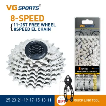 10 speed chain on 8 speed cassette