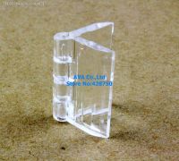 ✥✗ 10 Pieces Clear Acrylic Plastic Hinge Plexiglass Hinge / Size: 30x33mm