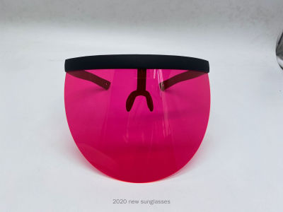 New Protective Cap Anti-UV Transparent Goggles Protective Glasses Sun Visor Hat Fashion Windproof UV Sunglasses NX