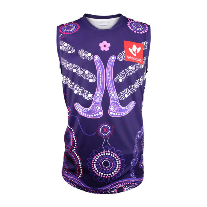 Fremantle Docker  Authentic Indigenous Guernsey Rugby Jersey