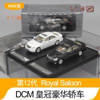 1:64 TOYOTA CROWN ROYAL SALOON WHITE Metal Diecast Alloy toy cars Model Vehicles For Children Boys gift hot