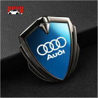 BuyV ตราสัญลักษณ์โลหะพรีเมี่ยมสำหรับ Audi,โลโก้รถป้ายสัญลักษณ์อุปกรณ์แต่งภายนอกรถ DIY สำหรับ Audi TT RS4 RS3 Q2 Q3 Q5 A3 A4 A6