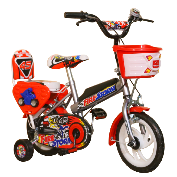 Xe đạp trẻ em Nhựa Chợ Lớn 12 inches K90 Dành Cho Bé Từ 2 – 3 Tuổi – M1620-X2B hover
