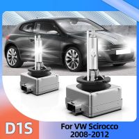 Lslight หลอดไฟเอชไอดีซีนอนรถ D1s Dc 35W 2ชิ้นโคมไฟหน้าอัตโนมัติ6000K สำหรับ Vw Scirocco โฟล์คสวาเกน2008 2009 2010 2011 2012