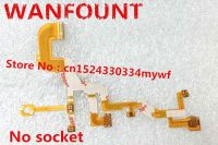 【Deal】 เลนส์ด้านหลัง Flex Cable สำหรับ DSC-WX300 DSC-WX350 WX300 WX350ส่วนซ่อมกล้องดิจิตอล + เซ็นเซอร์ + ซ็อกเก็ต