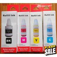 หมึกเติมCanon GI-790 Premium Refill Ink ดำ135ml./สี70ml.สำหรับ Canon ตระกูลG​  NOBOX.คุณภาพ​เต็ม​ เหมือนกับตัวที่มีกล่อง #หมึกสี  #หมึกปริ้นเตอร์  #หมึกเครื่องปริ้น hp #หมึกปริ้น  #ตลับหมึก