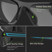 P Olarized กีฬาสแควร์แว่นกันแดดสำหรับผู้ชายผู้หญิงตกปลาวิ่งขี่จักรยานกอล์ฟขับรถเฉดสีอาทิตย์แว่นตา Tr90
