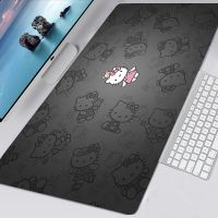 ❄ XXL Mousepad Cute Kawaii Hellos Cat Kitties Gaming Accessories Mouse Mat Large Mouse Pad Gamer Mausepad Deskmat Tapis De Souris