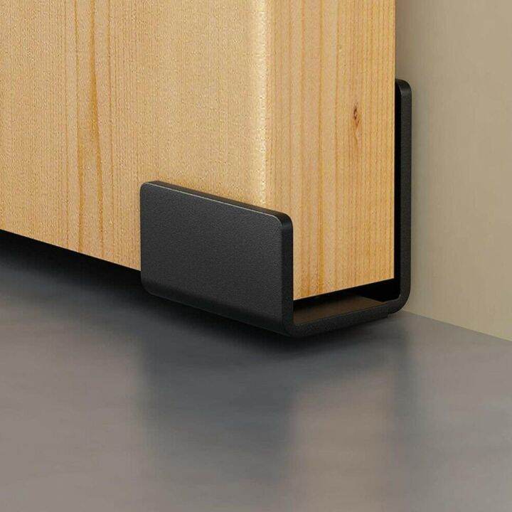 GHZPVJ Kitchen Steel Mechanism Barn Guide Hardware Accessory Swing Stop