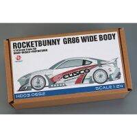 Rocketbunny GR 86ชิ้นส่วนโลหะเรซินแบบกว้าง1/24 HD03-0652ชุดโมเดลผลิตจากรถยนต์