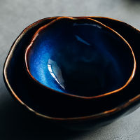 European porcelain deep bowl irregular bowl creative tableware irregular bowl dishes set noodle bowl Restaurant noodle bowl