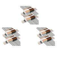 60X DIN Rail Terminal Blocks Kit, with Universal Compact Connectors, Connection Bar, Marker Strip, Screws, 28-12 AWG