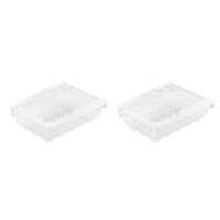 Plastic Storage Containers Drawer Organizer Boxes Plastic Box Storage Egg Refrigerator Organizer Drawer Transparent