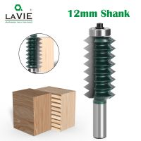 【DT】hot！ LAVIE 1pc 12mm Shank Joint Glue Milling Cutter Raised V joint Router Bits for Wood Tenon Woodwork Cone Tenoning Bit