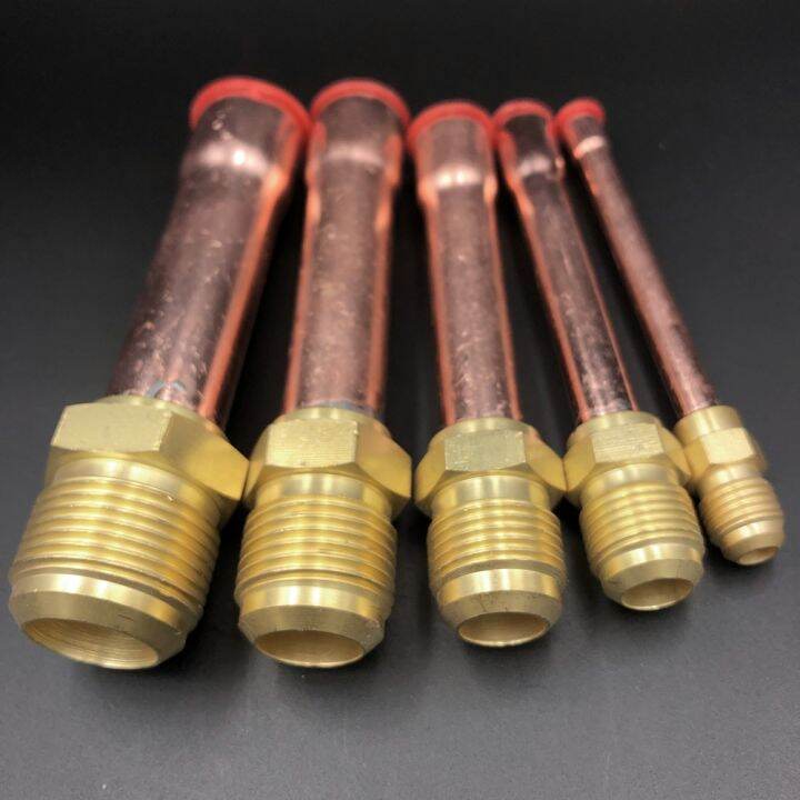 45-degree-sae-1-4-3-8-1-2-3-4-flare-connector-with-copper-tube-brass-pipe-fitting-connector-adapeter-for-air-conditioner