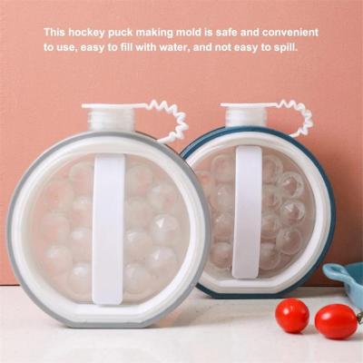 Ice Mold Two-in-one Ice Hockey Kettle Kitchen Bar Accessories Gadgets Silicone Molds Multi-function Ice Hockey Making Artifact
