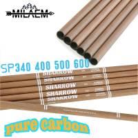 COD✔️ 31 inch Pure Carbon Arrows Shafts SP340 400 500 600 ID6.2mm Bow Arrow DIY