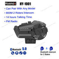 HeysNox - 1001 motorcrossBluetooth 5.0 ชุดอุปกรณ์เสริมหัวไม้ 800 M 2 ขี่จักรยานเสือดาวอินเตอร์คอมมิวนิค/ FMRadio