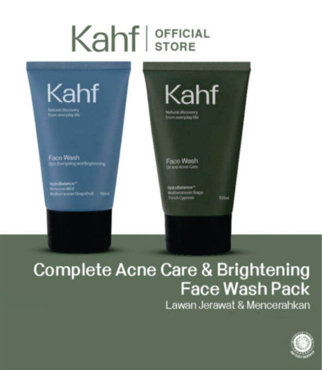 KAHF OIL&ACNE CARE FACE WASH 100ML | Lazada Indonesia