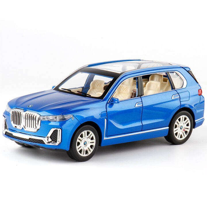 x7-bmw-แบบรถโลหะผสมมีไฟและเสียงประกอบรถ-diecast-ของเล่นสำหรับเด็กผู้ชายของขวัญวันเกิด-kids-toys-คอลเลกชันรถ