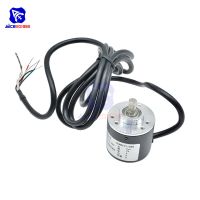 Diymore Encoder 360 P/R/ 600 P/R โฟโตอิเล็กทริกโรตารีที่เพิ่มขึ้น5-24V Ab สองเฟส6Mm เพลา