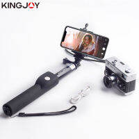 KINGJOY S Elfie ติดแบบพกพาบลูทูธ3.0การกระทำกล้องวิดีโอขาตั้งกล้องสำหรับศัพท์มาร์ทโฟนสากลสำหรับ Gopro DSLR กล้อง