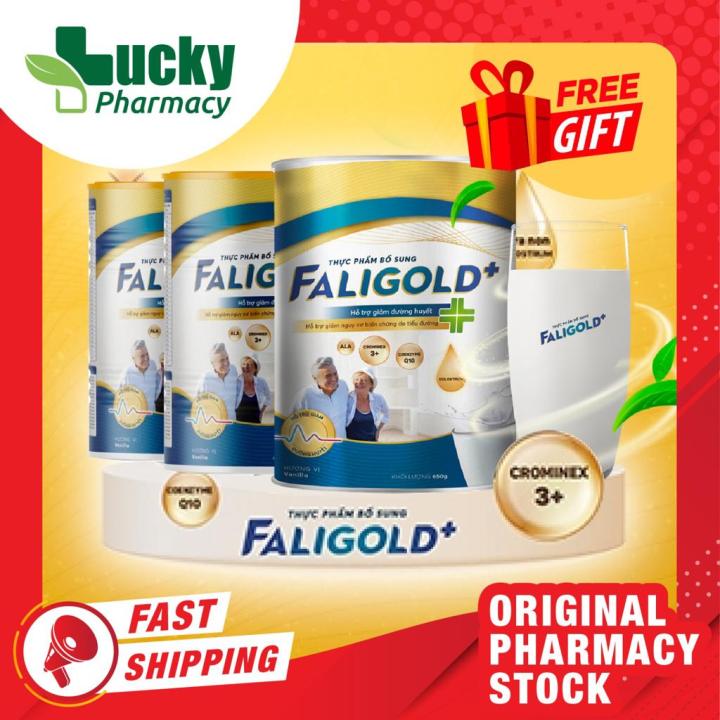 [3 tins][Pharmacy stock] Faligold Milk For Diabetes 400g/650g Faligold ...