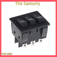 Samurry ✨Hot Sale✨ Car KCD3 34*40สวิทช์โยกขนาดใหญ่ Black Three-Way SWITCH 9 PIN 2 position