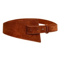 【cw】 Women 39;sSuede TemperamentCummerbunds 2021 AutumnNew FashionWomen Corset Belts ！