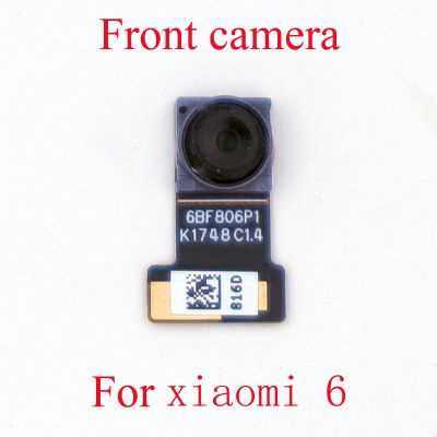 กล้องด้านหน้าใหม่ของแท้สำหรับ Xiaomi 6 Mi 6กล้องขนาดเล็กกล้องวีดีโอหันหน้าไปทางโฟกัสอัตโนมัติโมดูลกล้องส่วนสายเคเบิลที่หักงอได้ SXT37122เลนส์สมาร์ทโฟน