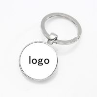 Personalized Logo Keychain Company Logo Customization Black And White Photo Color Photo Private Customization