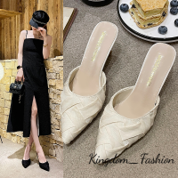 Kingdom_Fashion ร้องเท้าผูหญิง รองเท้าแตะลิ่ม รองเท้าแตะเสริมส้นผู้หญิง รองเท้ารัดส้น สะดวกสบาย อ่อนนุ่ม ความหนาพื้นรองเท้า 2023 ใหม่ B96G02J 38Z230919