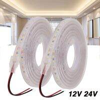 LED Strip 12V 24V Waterproof 2835 120LEDs/m CRI 80RA Outdoor Garden Bedroom Kitchen Lighting Flexible Ribbon Tape Rope Lights