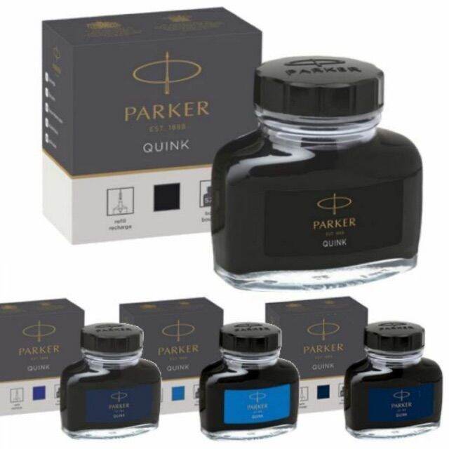 Parker Quink Fountain Pen Ink Black Blue Black Lazada PH