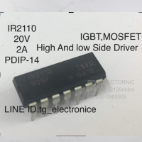 IR2110 High and low Side Driver 20V 2A PDID-14 14ขา IC ยี่ห้อVISHAY ใหม่แท้คุณภาพดี อะไหล่วงจรอิเล็กทรอนิกส์.