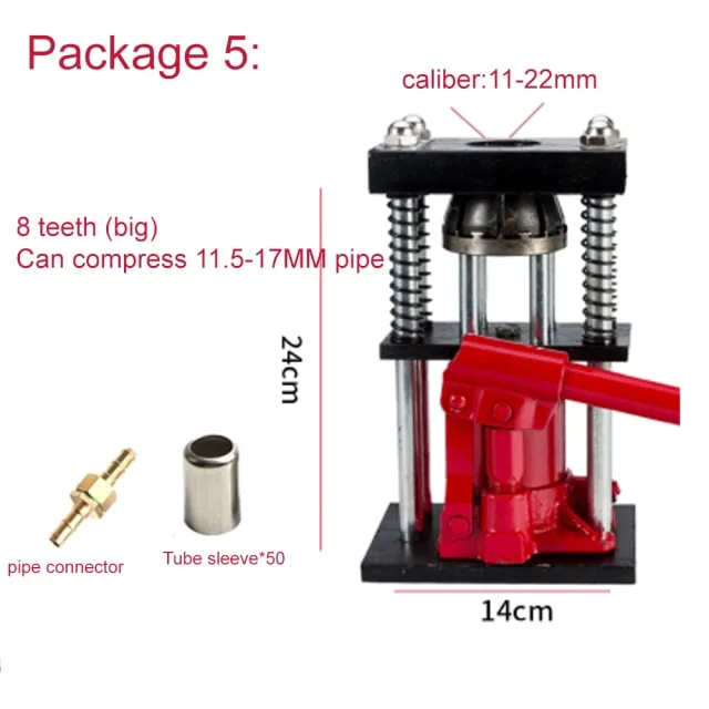 Manual Hydraulic Pipe Crimping Machine Pressure Pipe Crimping Device