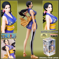 Model โมเดล ของแท้ 100% แมวทอง Banpresto Bandai จาก One Piece วันพีซ เต็มพิกัดสลัดจอมลุย วันพีช Nico Robin นิโค โรบิน Glitter &amp; Glamours Wanokuni Style A Ver Original from Japan Figure ฟิกเกอร์ ของขวัญ อนิเมะ การ์ตูน มังงะ Doll ตุ๊กตา คอลเลกชัน manga