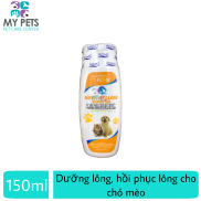 Sữa tắm ngăn rụng lông, dưỡng lông chó mèo - Anova Yellow 150ml Vàng