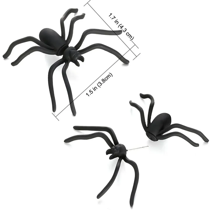 creepy-3d-spider-earrings-halloween-party-accessories-unique-halloween-spider-earrings-alternative-black-spider-earrings-quirky-stud-earrings
