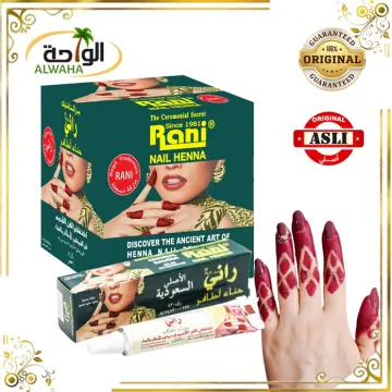 Buy Rani Kone Henna Nail Decoration Paste 6g Online at desertcartINDIA
